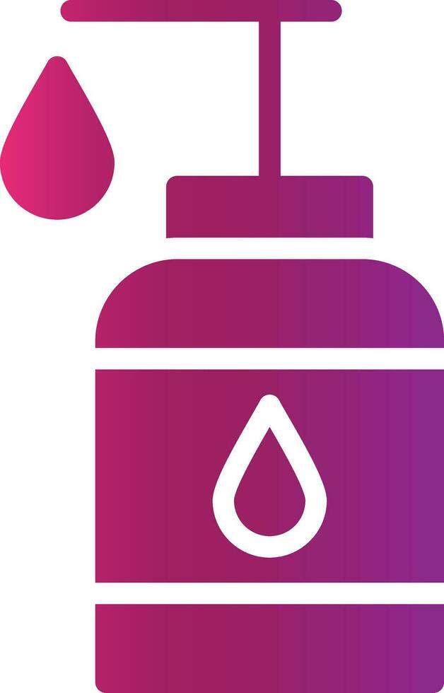 Glyph Gradient Design vector