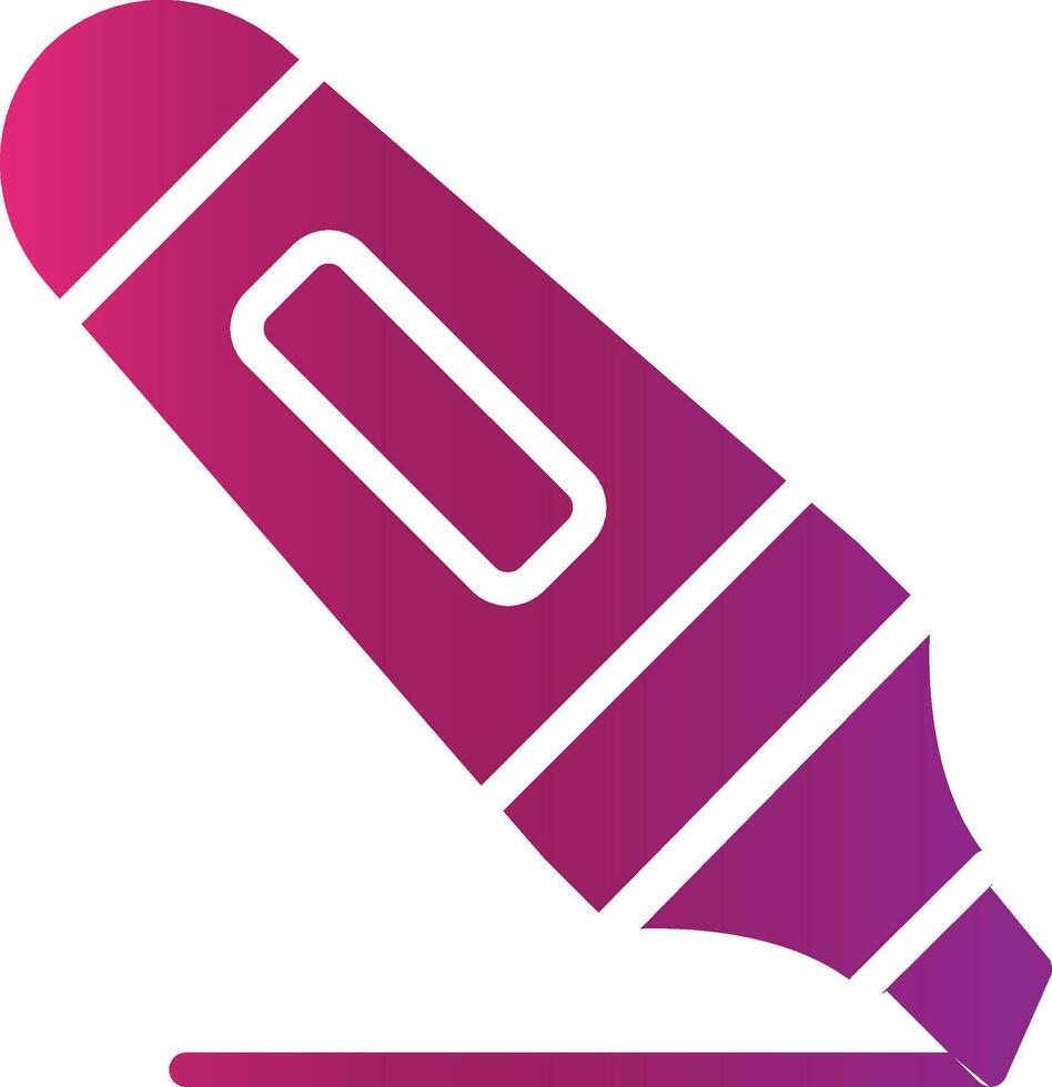 Marker Creative Icon Design vector