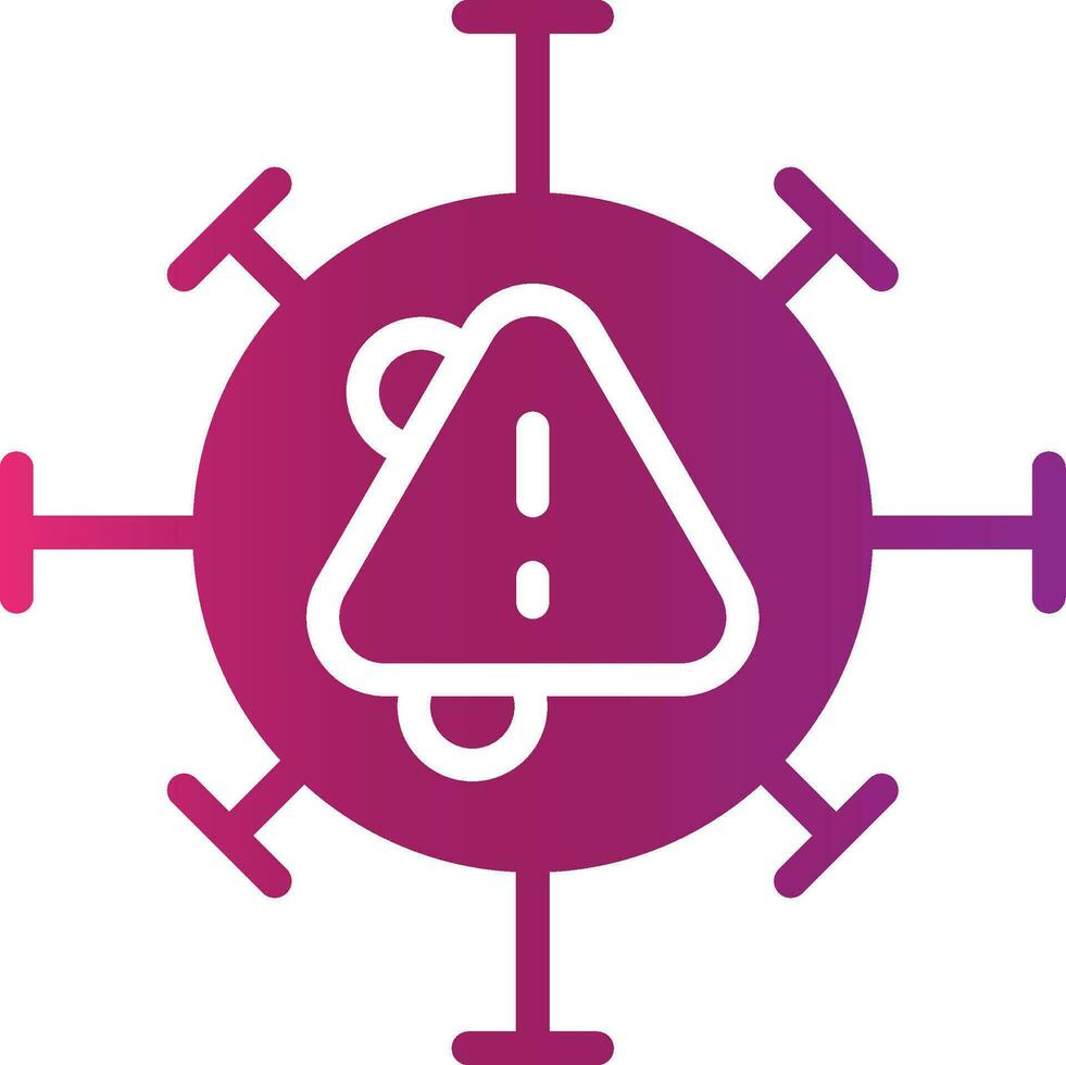 Virus Creative Icon Design vector