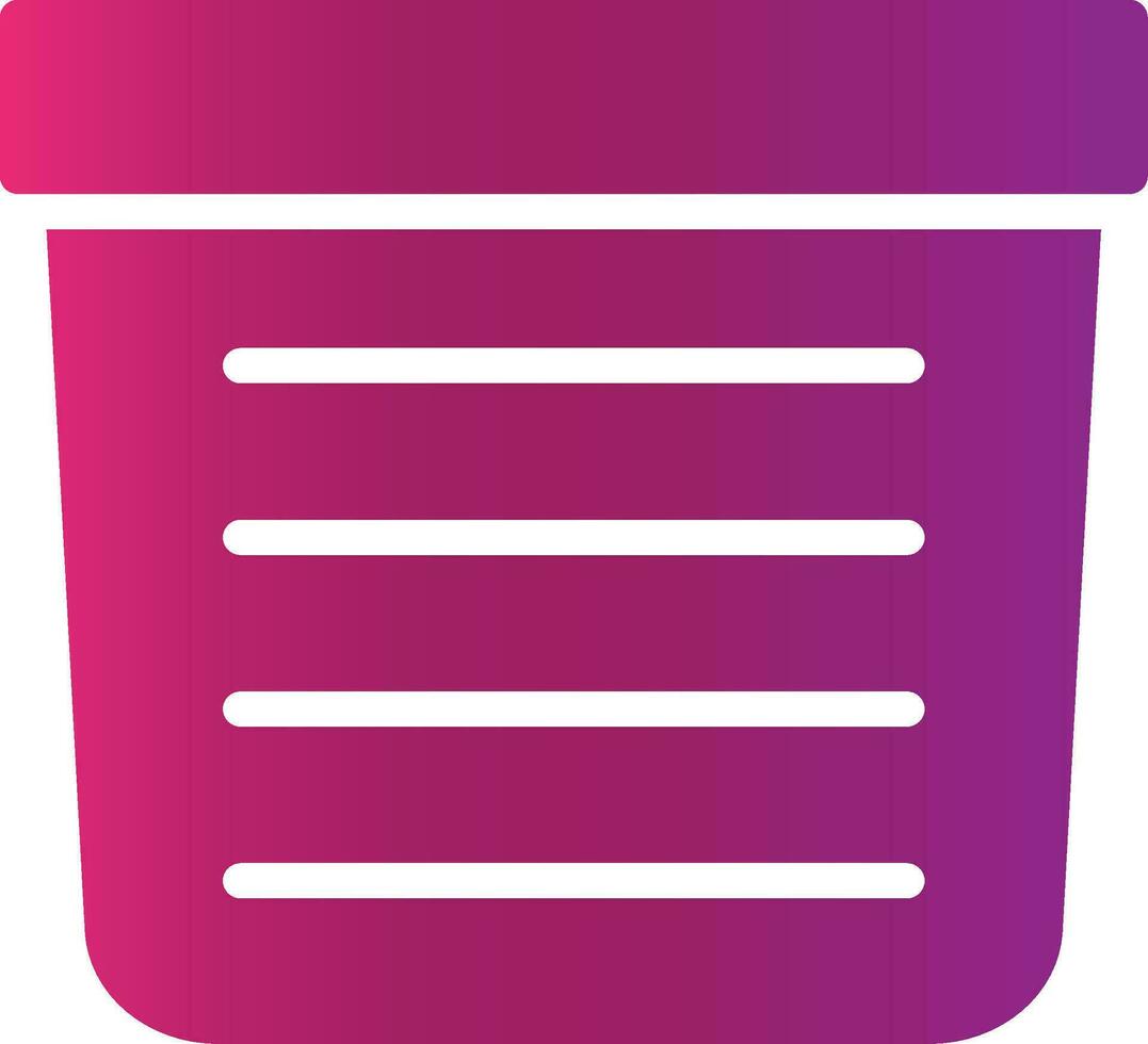 Glyph Gradient Design vector