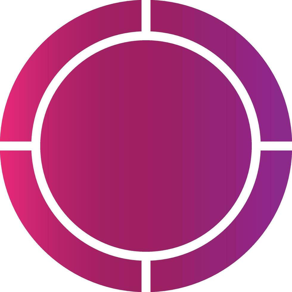 Glyph Gradient Design vector