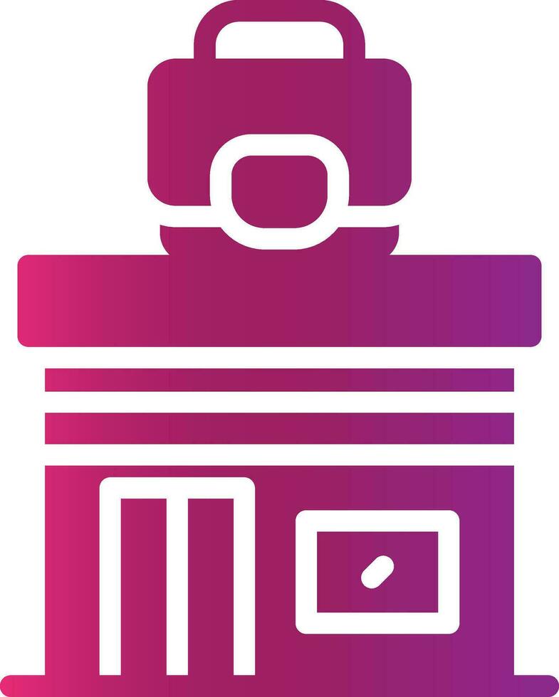 Glyph Gradient Design vector