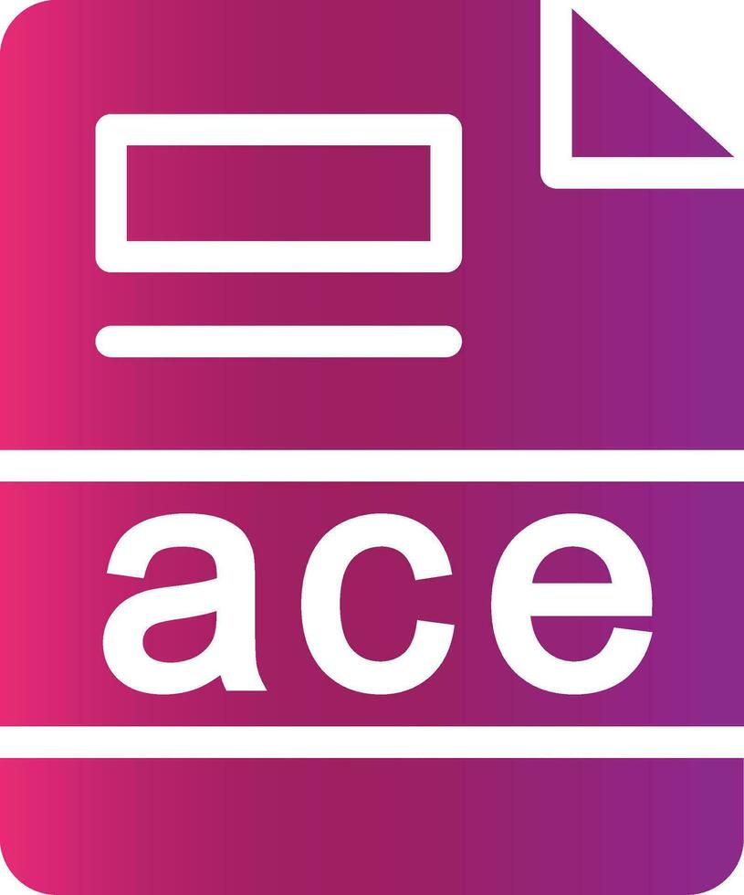 ACE Creative Icon Design vector