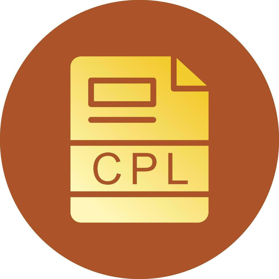 CPL Creative Icon Design vector