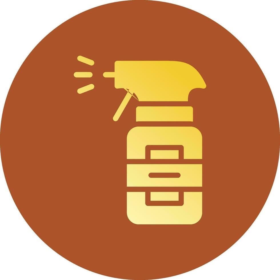 Spray Bottle Creative Icon Design vector