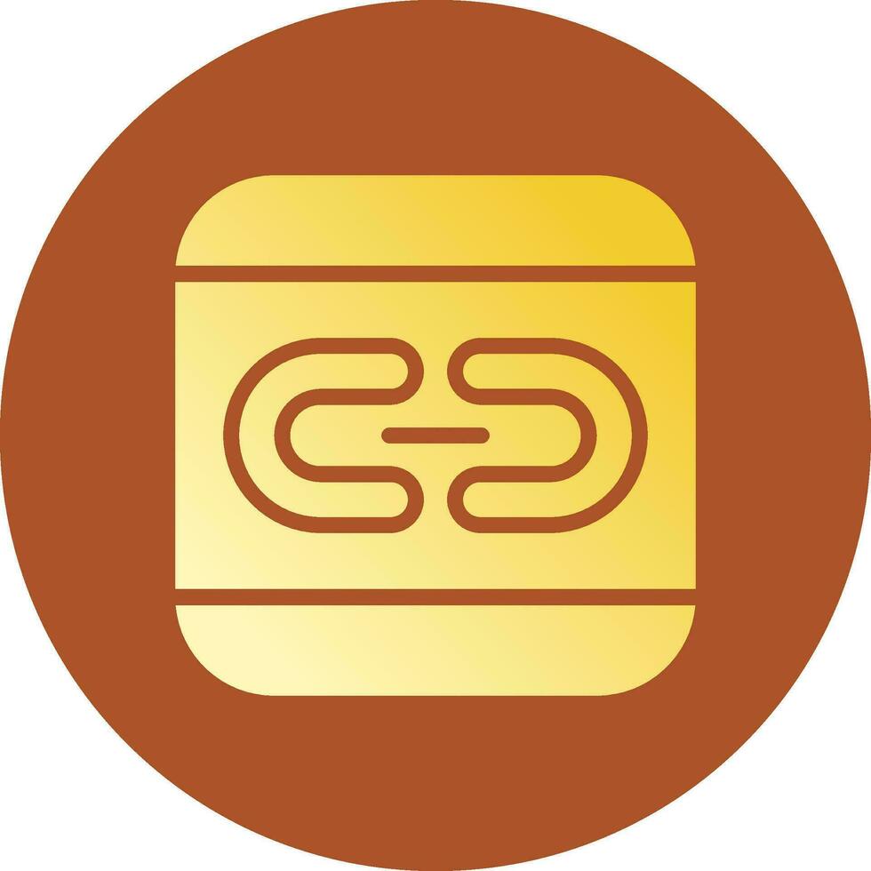 Link Creative Icon Design vector