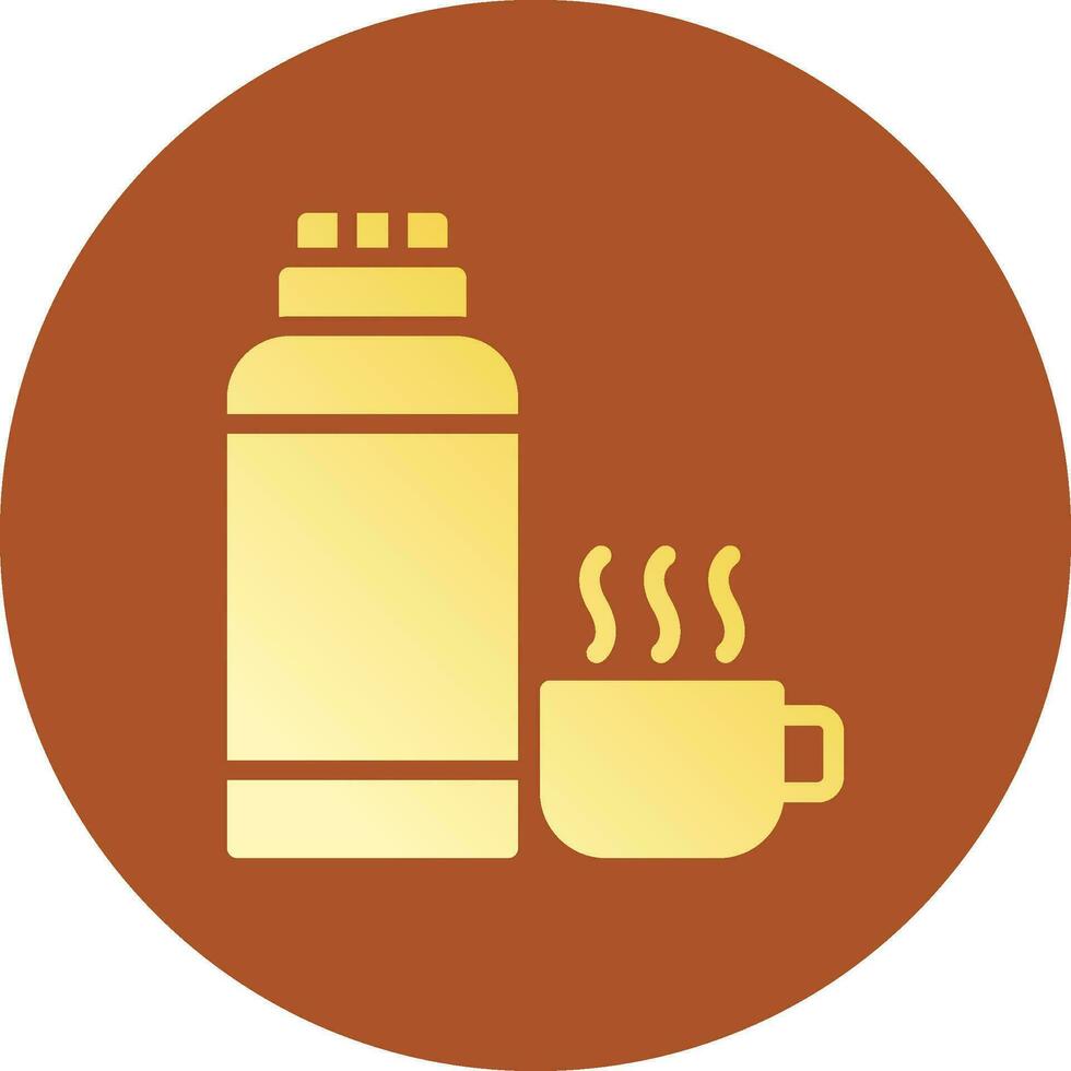 Thermos Creative Icon Design vector