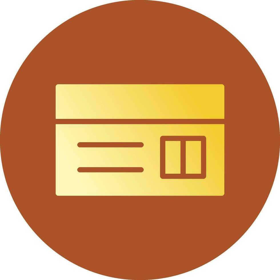 Credit Card Creative Icon Design vector