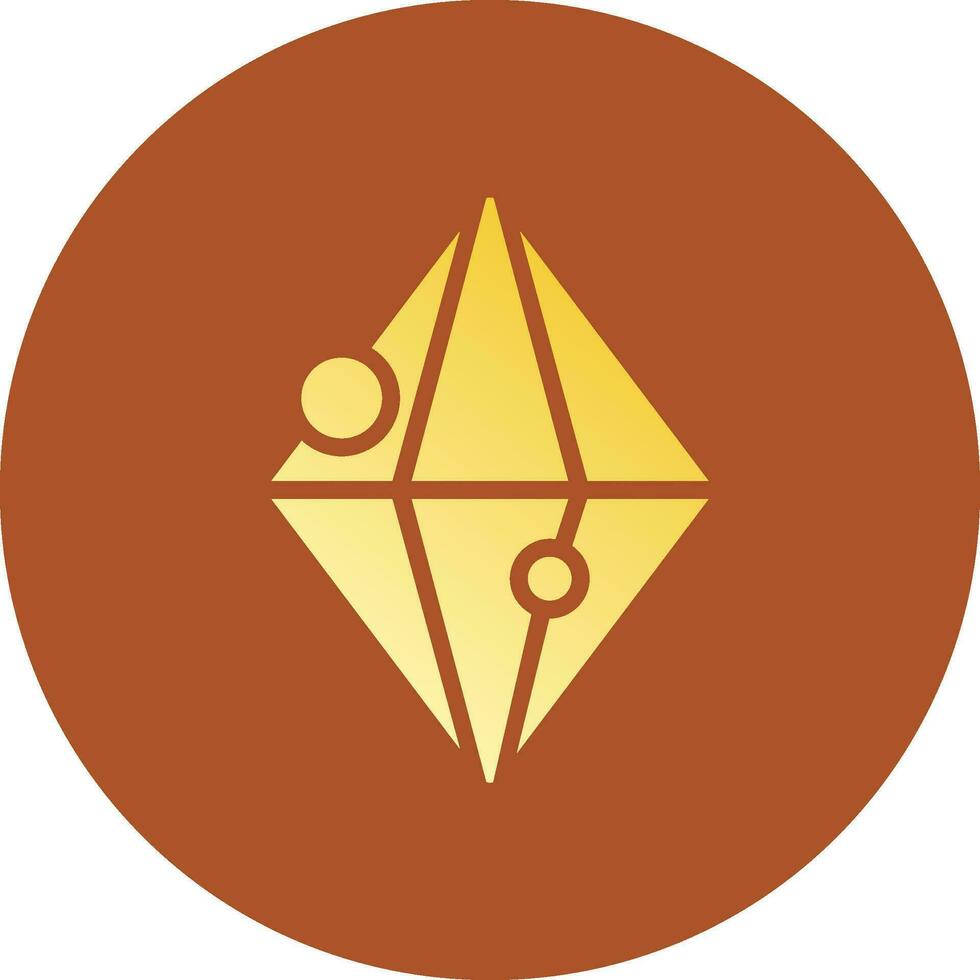 Gem Creative Icon Design vector