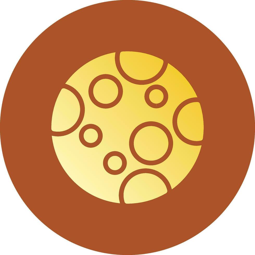 Moon Creative Icon Design vector