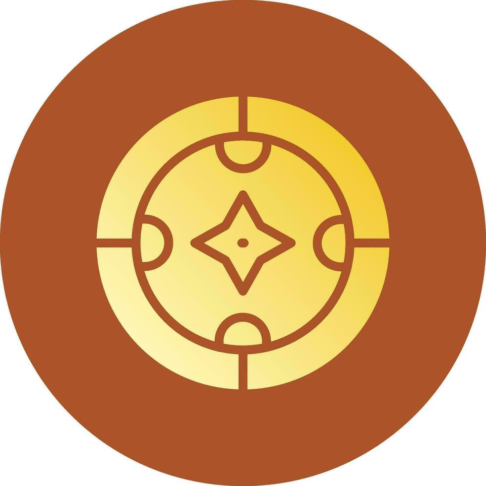 Compass Creative Icon Design vector