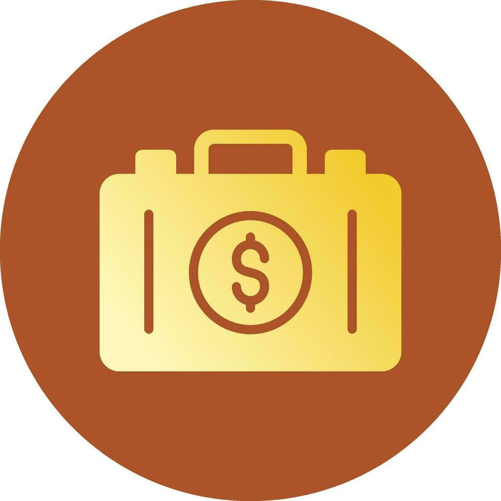 Suitcase Creative Icon Design vector