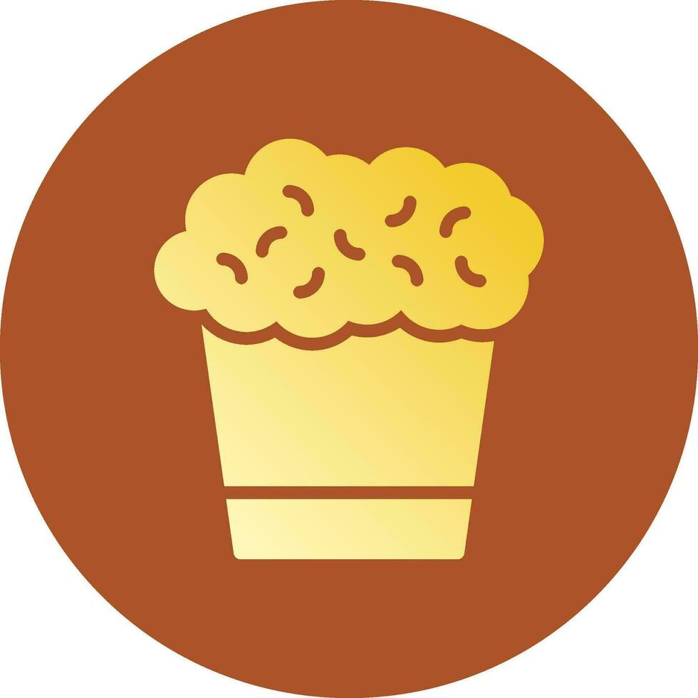 Popcorn Creative Icon Design vector