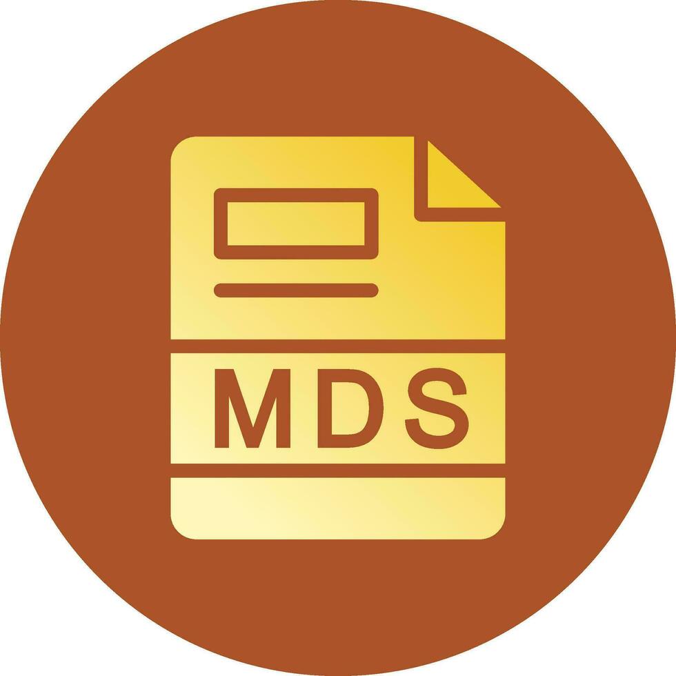 MDS Creative Icon Design vector