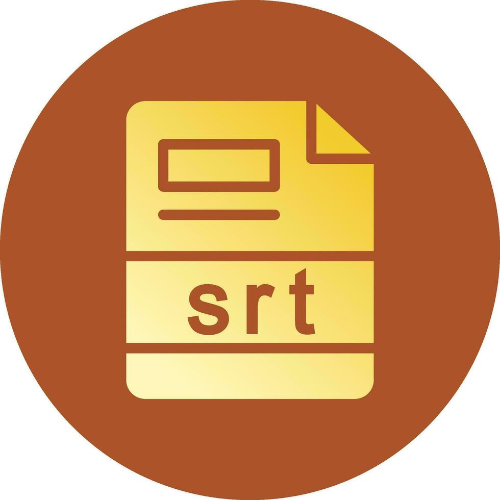 srt Creative Icon Design vector