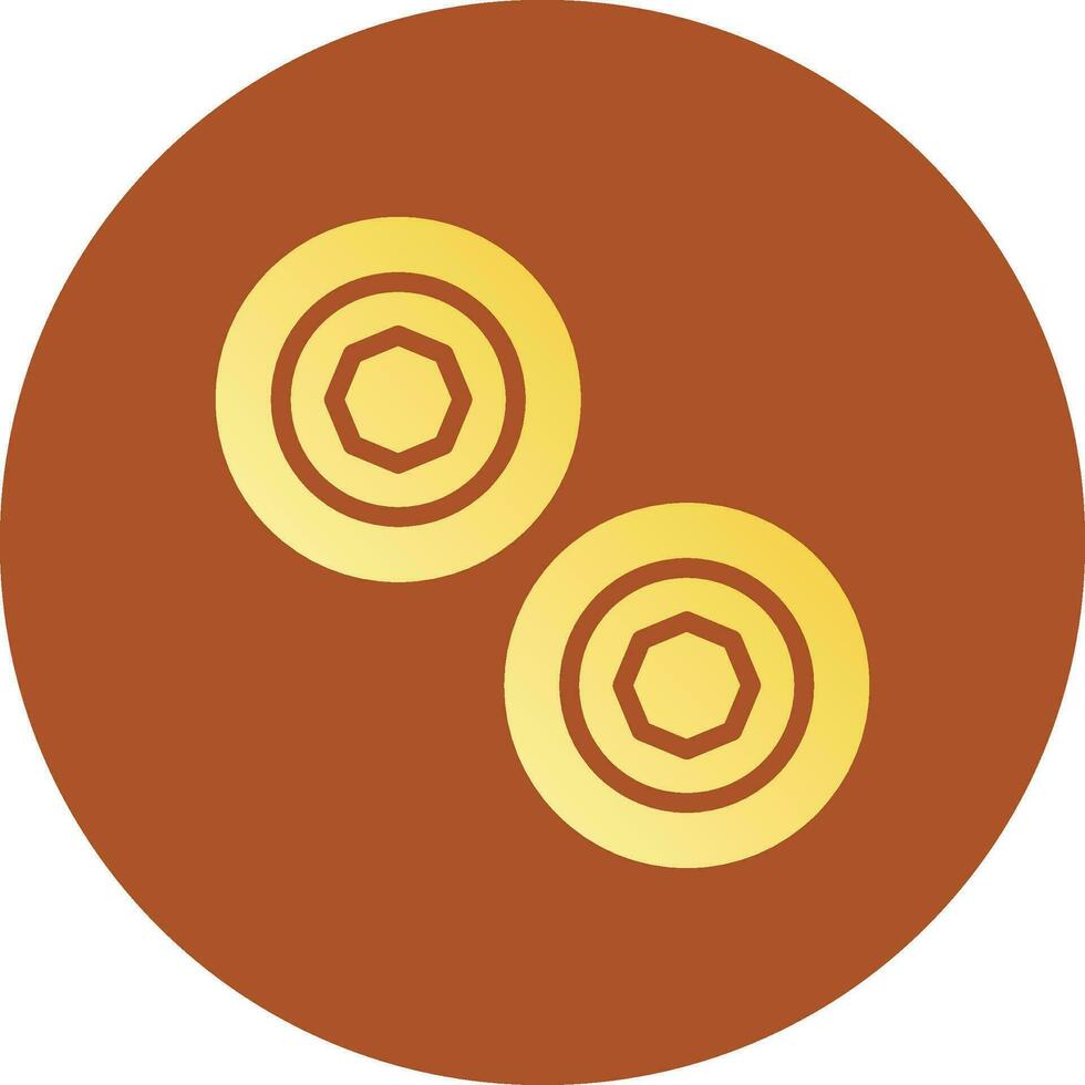 Coins Creative Icon Design vector
