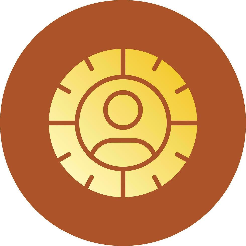 Target Audience Creative Icon Design vector