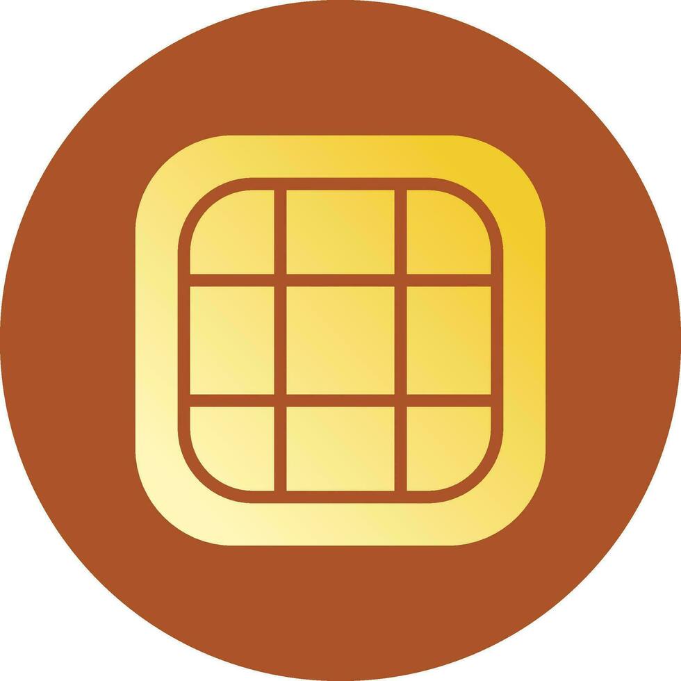Grid Creative Icon Design vector