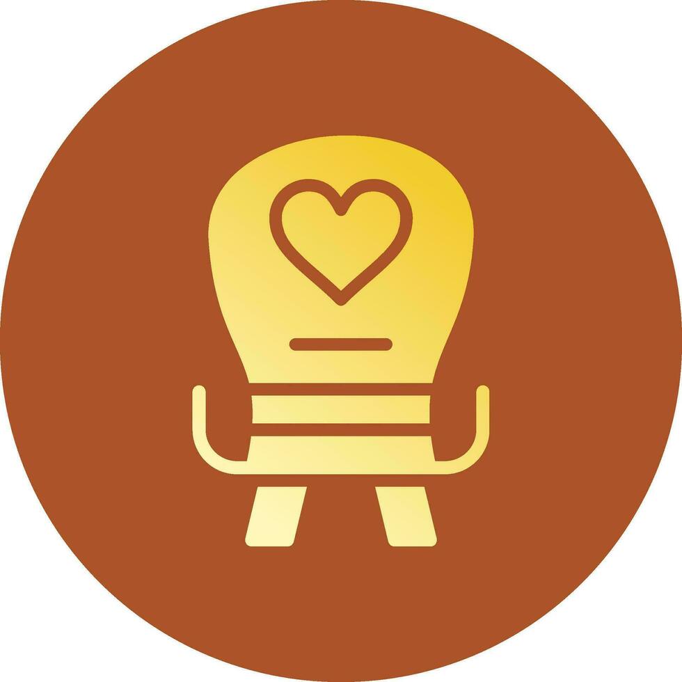 Chair Creative Icon Design vector