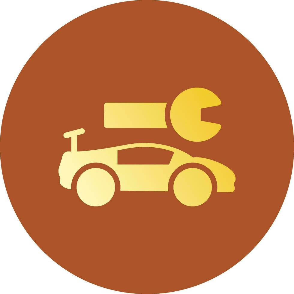 Car Service Creative Icon Design vector