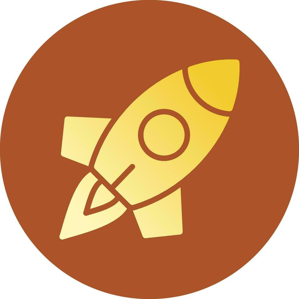 Rocket Creative Icon Design vector