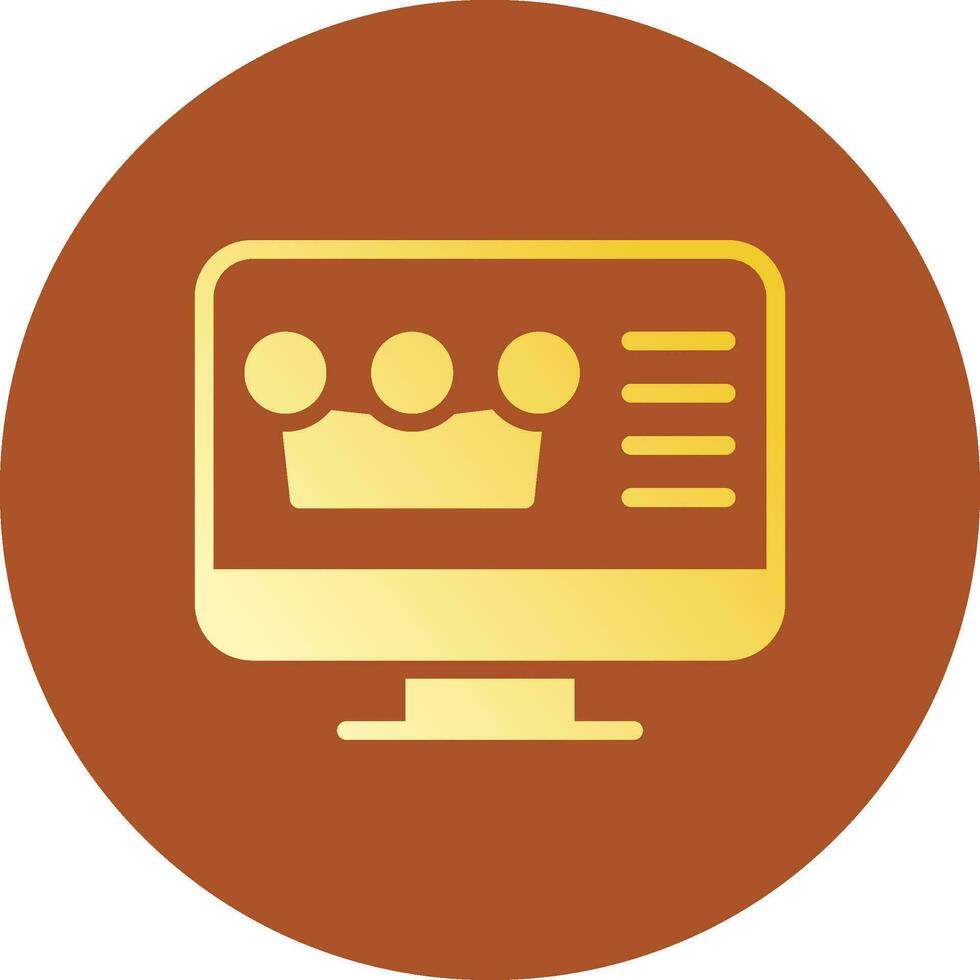 Premium Content Creative Icon Design vector