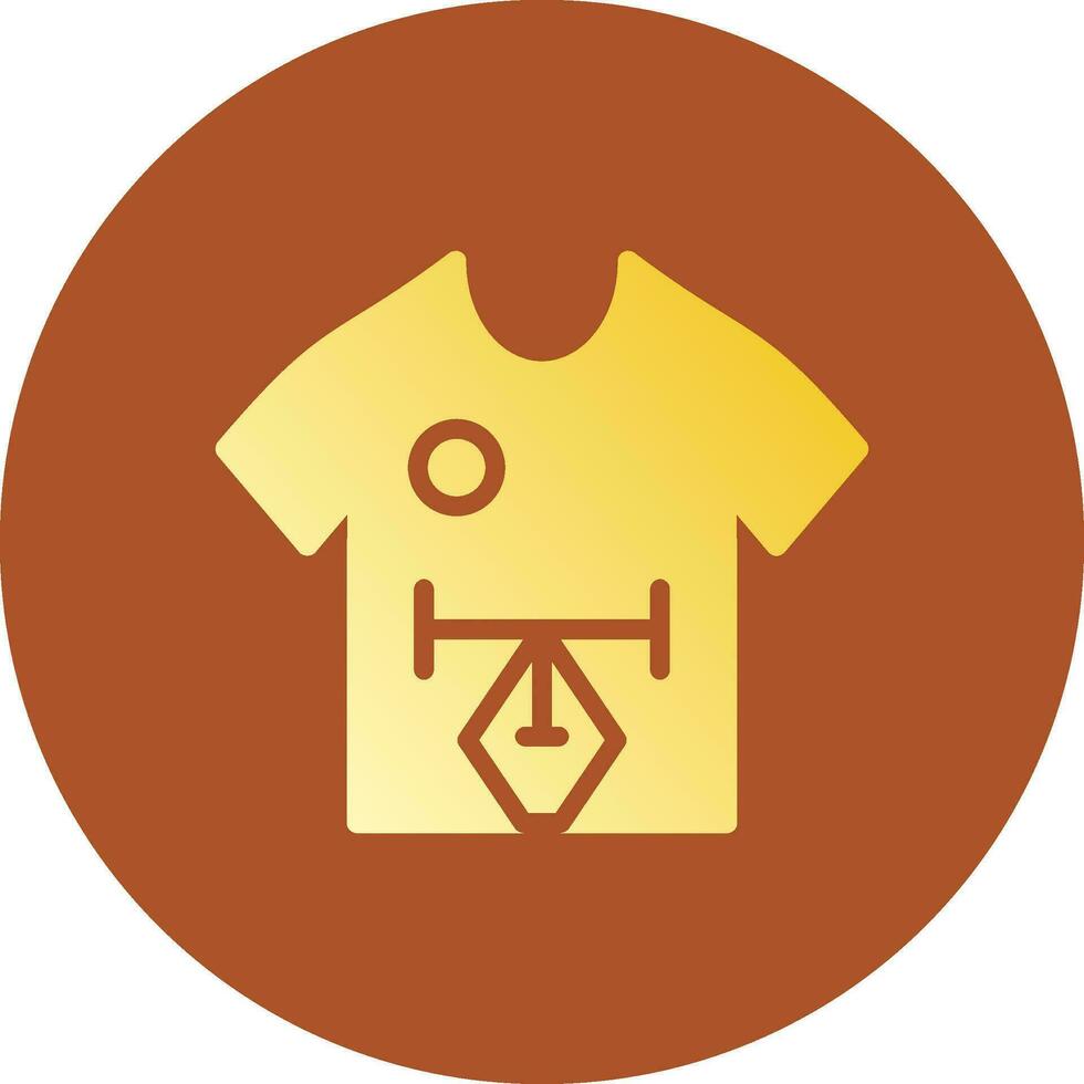 T Shirt Creative Icon Design vector