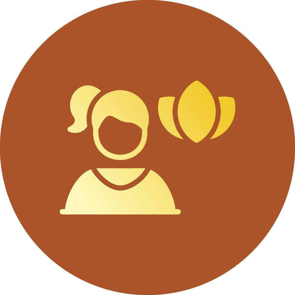Meditation Creative Icon Design vector