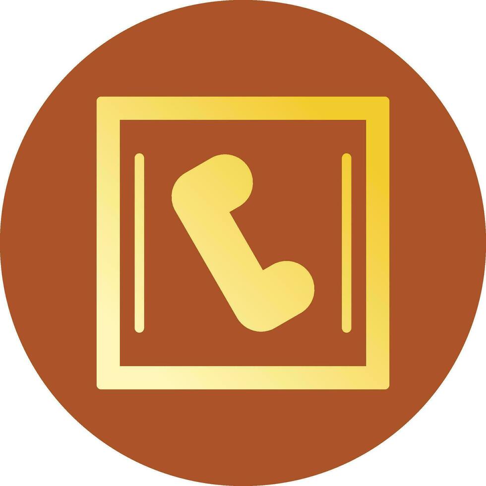Emergency Call Creative Icon Design vector
