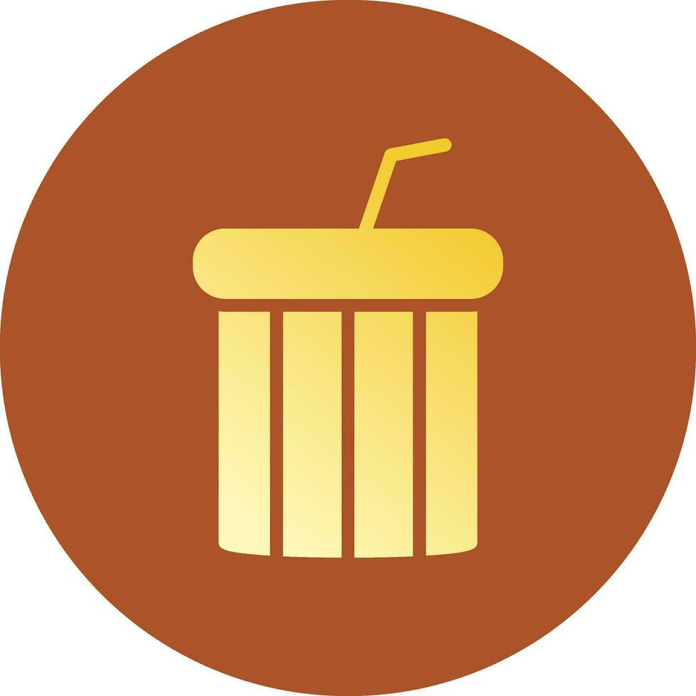 Soft Drink Creative Icon Design vector