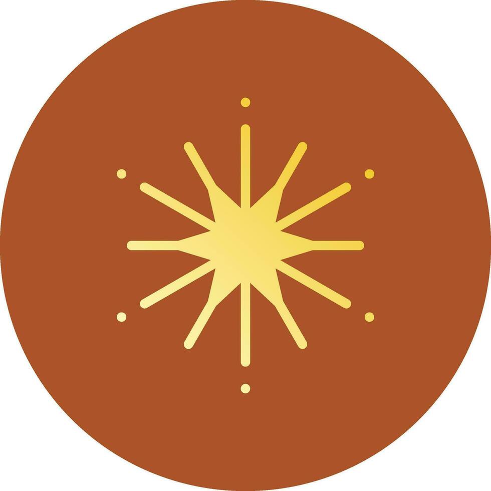 Star Creative Icon Design vector