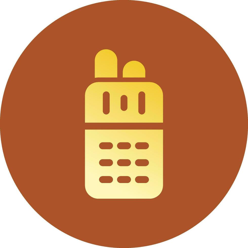 Walkie Talkie Creative Icon Design vector