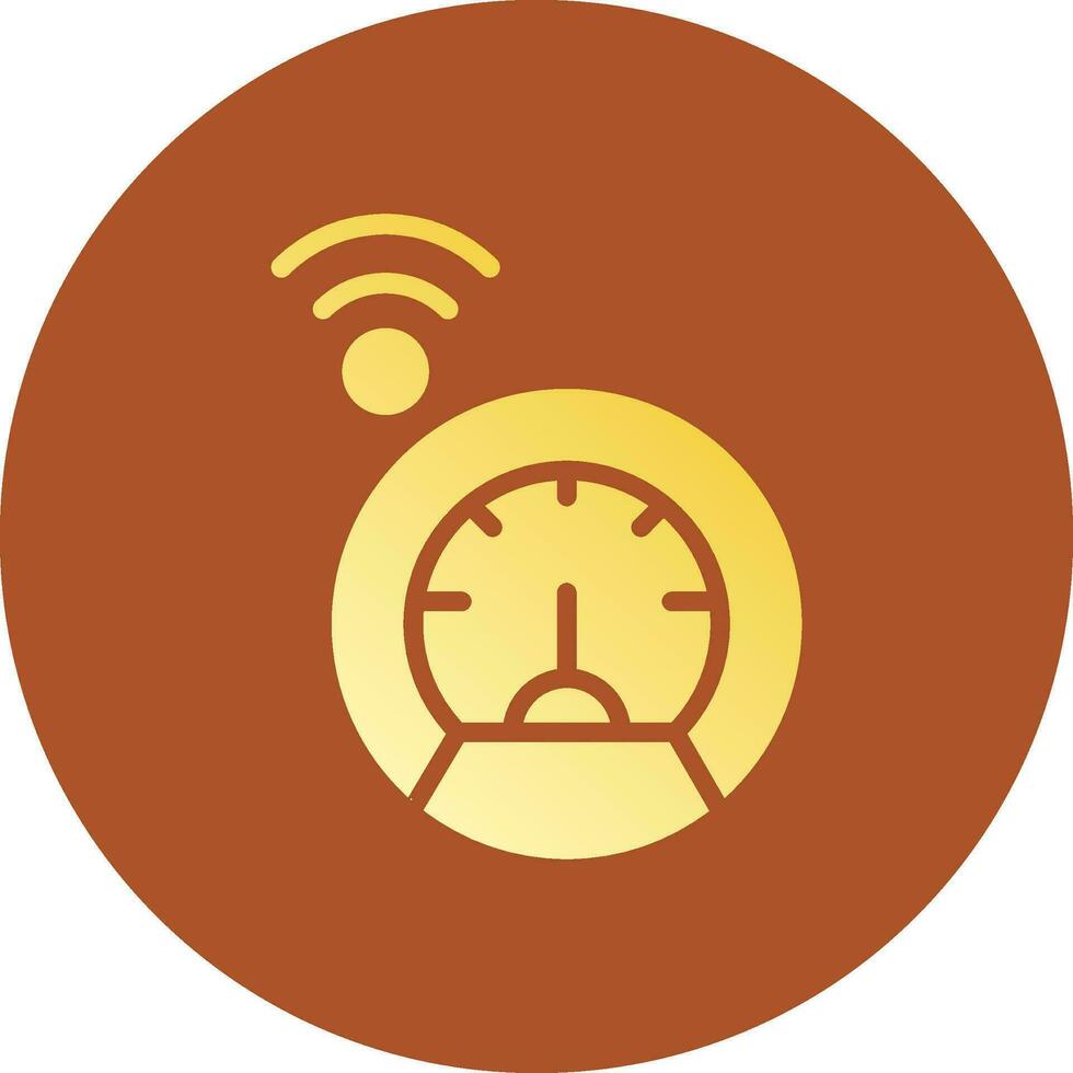 Smart Meter Creative Icon Design vector