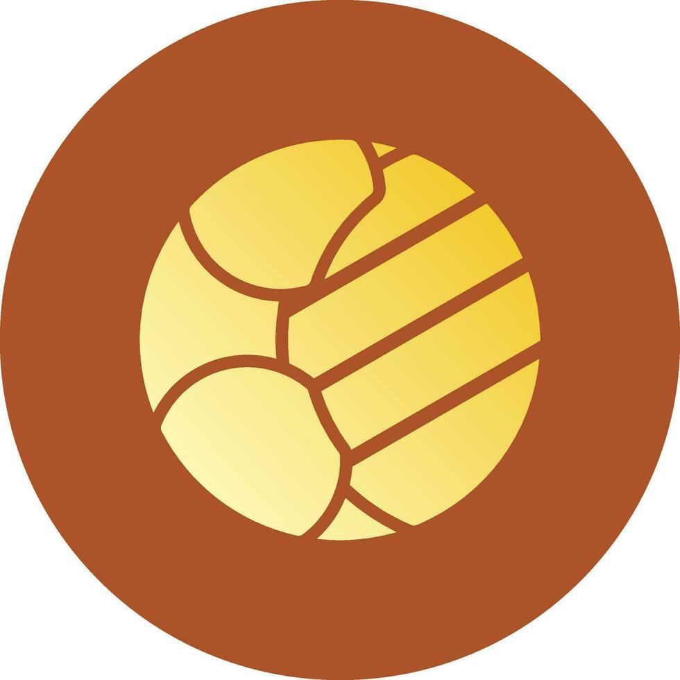 Waxing Moon Creative Icon Design vector