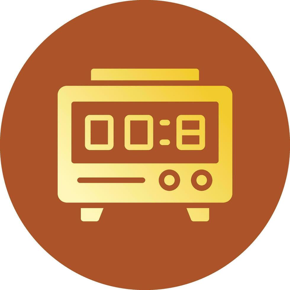 Digital Stopwatch Creative Icon Design vector