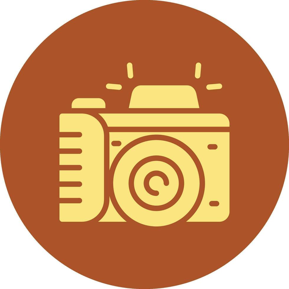 Camera Creative Icon Design vector