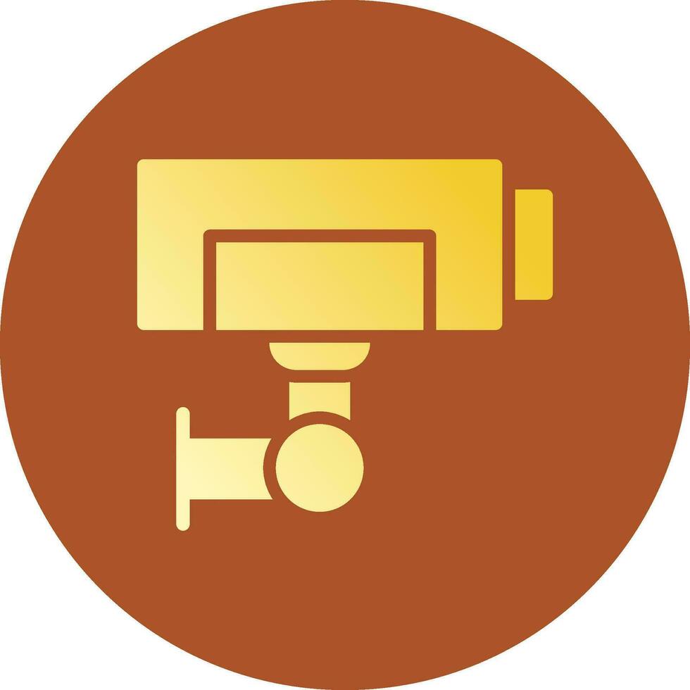 diseño de icono creativo de cámara cctv vector