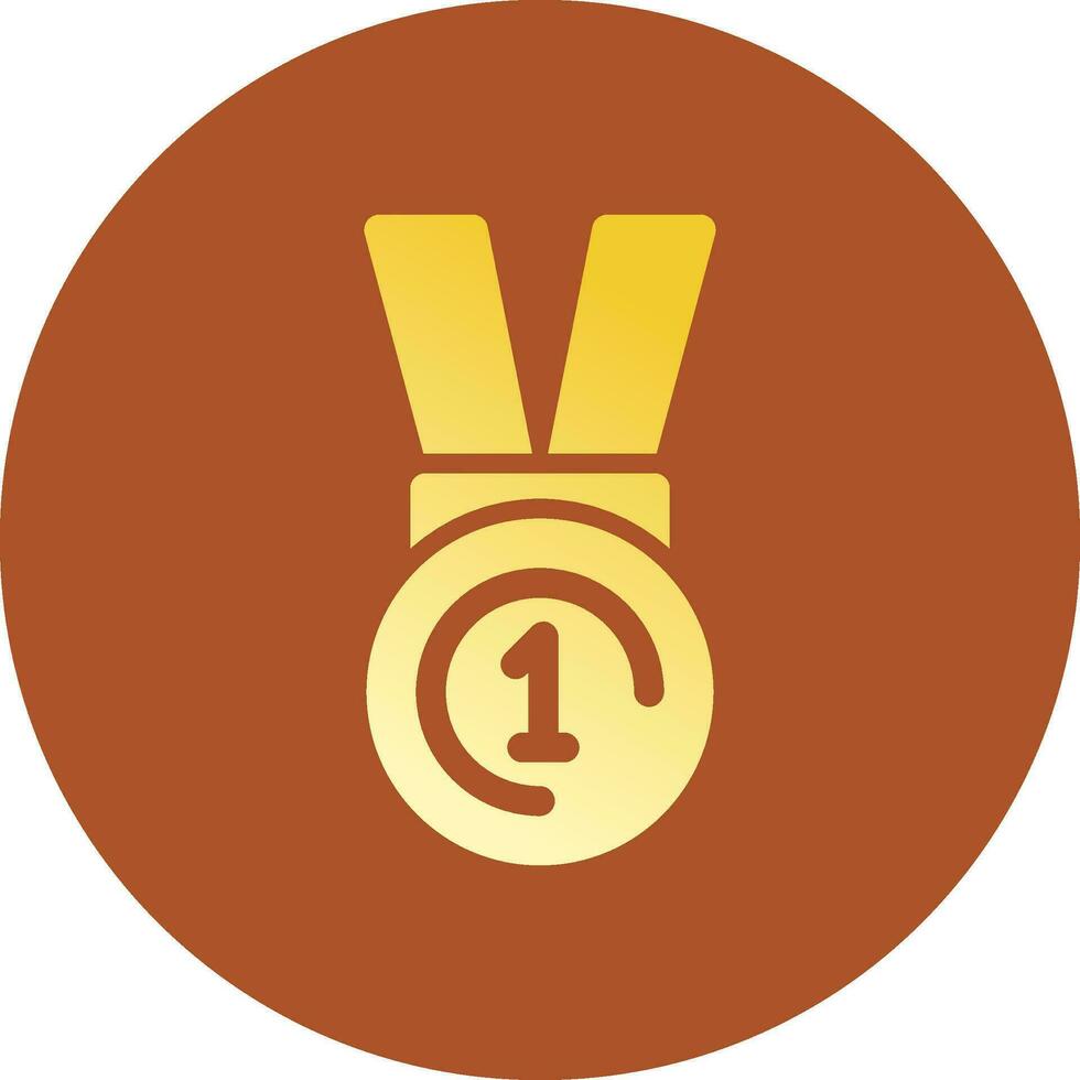 Medal Creative Icon Design vector