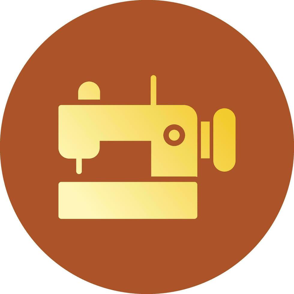 Sewing Machine Creative Icon Design vector