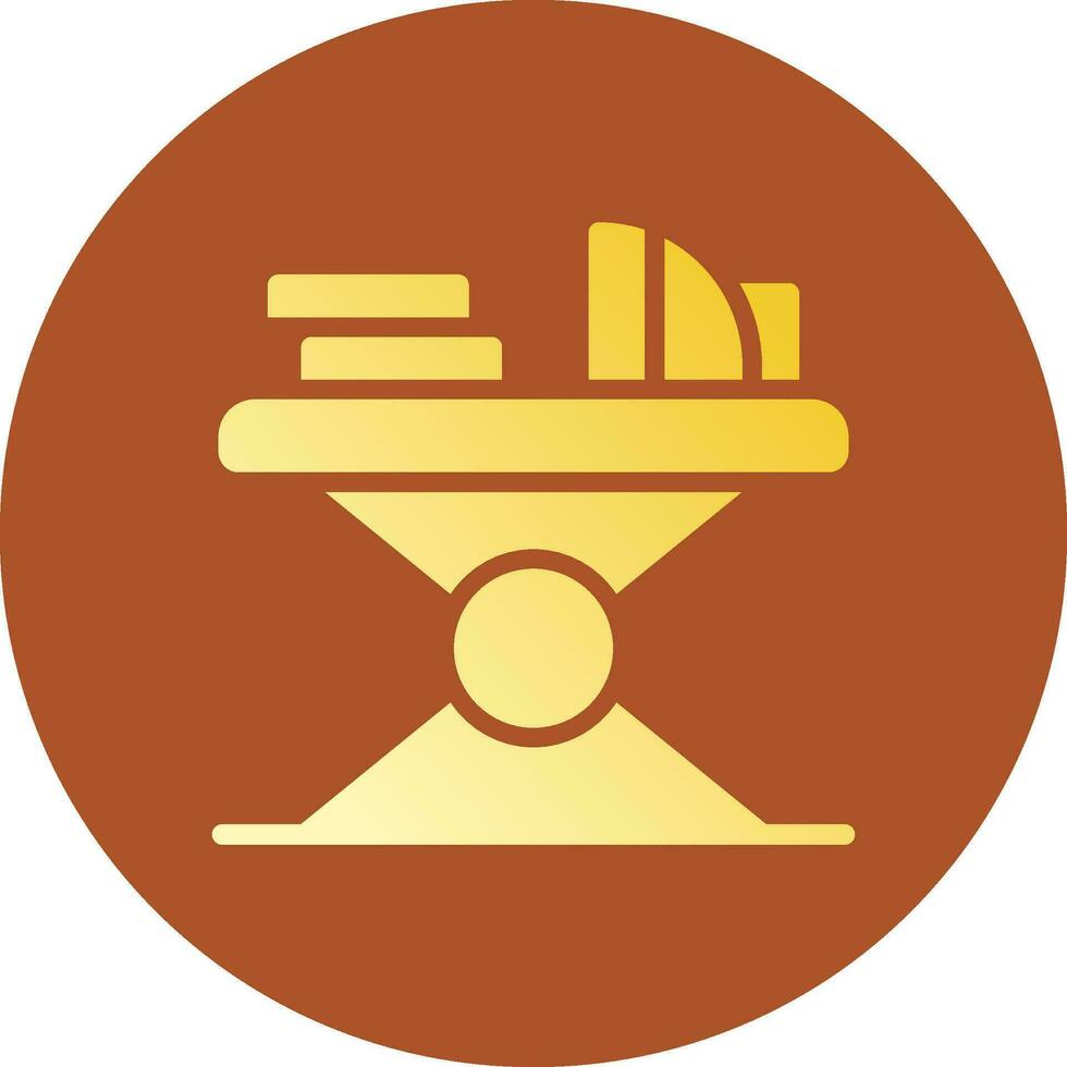Iron Creative Icon Design vector