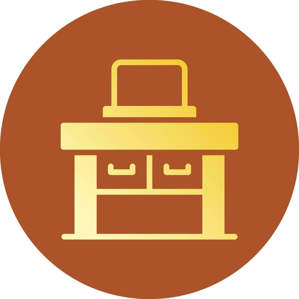 Desk Creative Icon Design vector