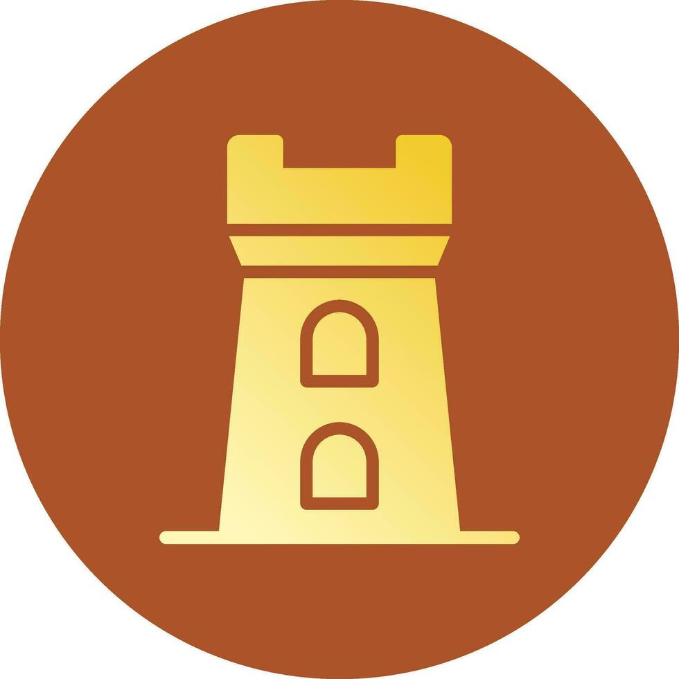 Tower Creative Icon Design vector