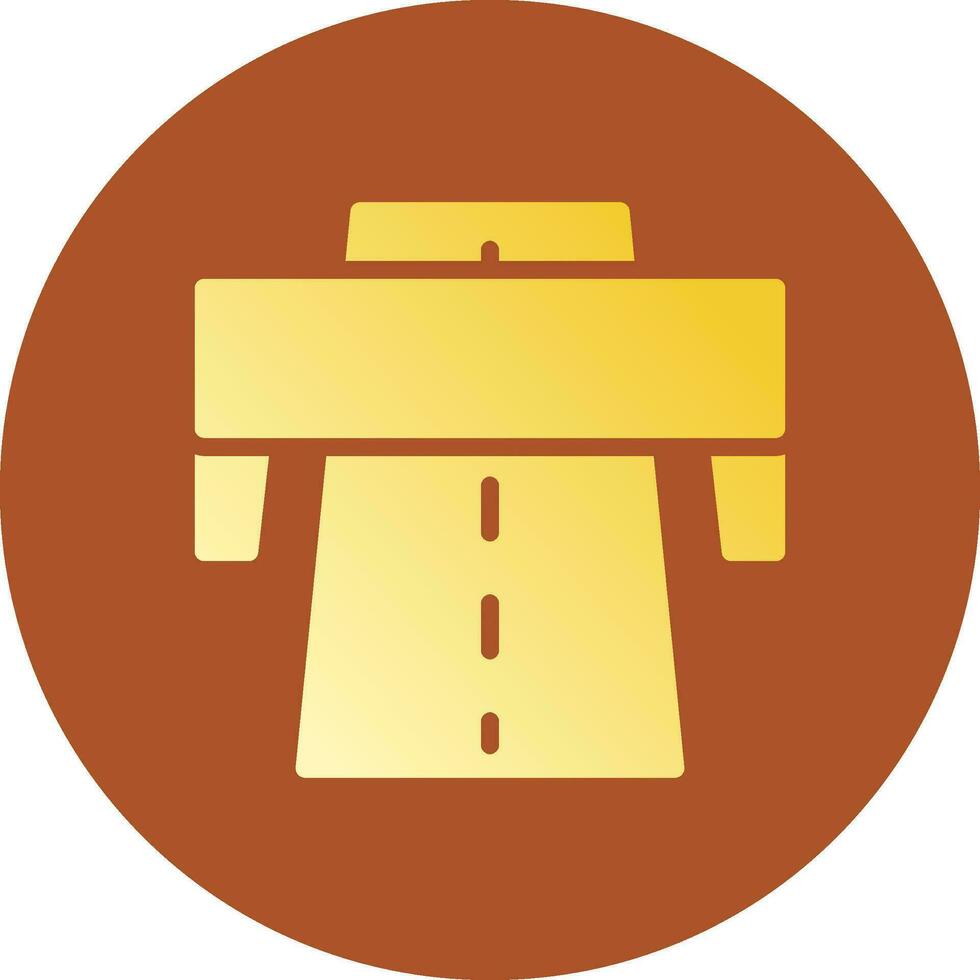 Motorway Creative Icon Design vector