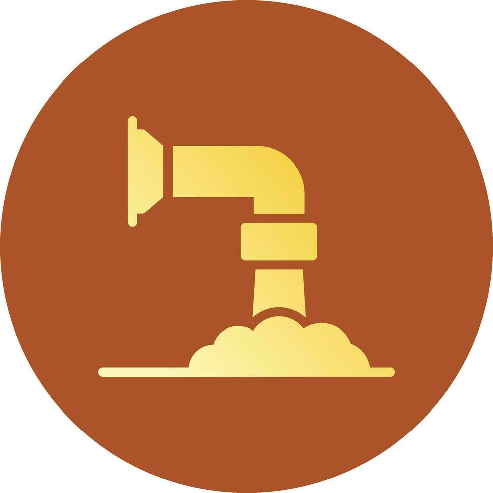 Waste Water Creative Icon Design vector