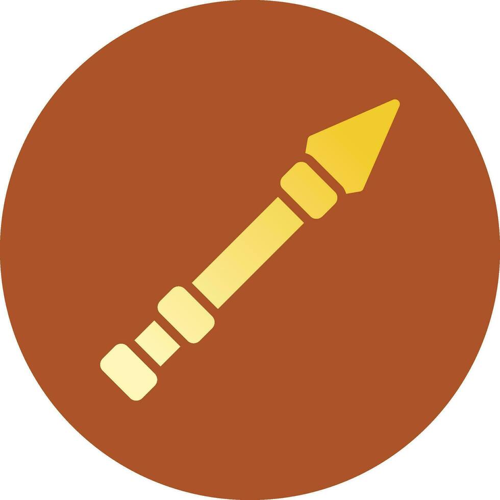 Spear Creative Icon Design vector