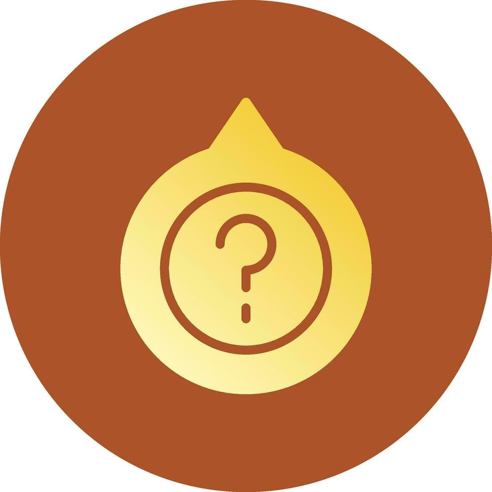 Question Creative Icon Design vector