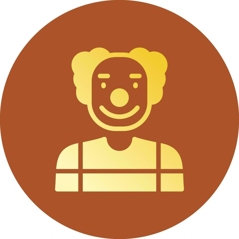 Clown Creative Icon Design vector