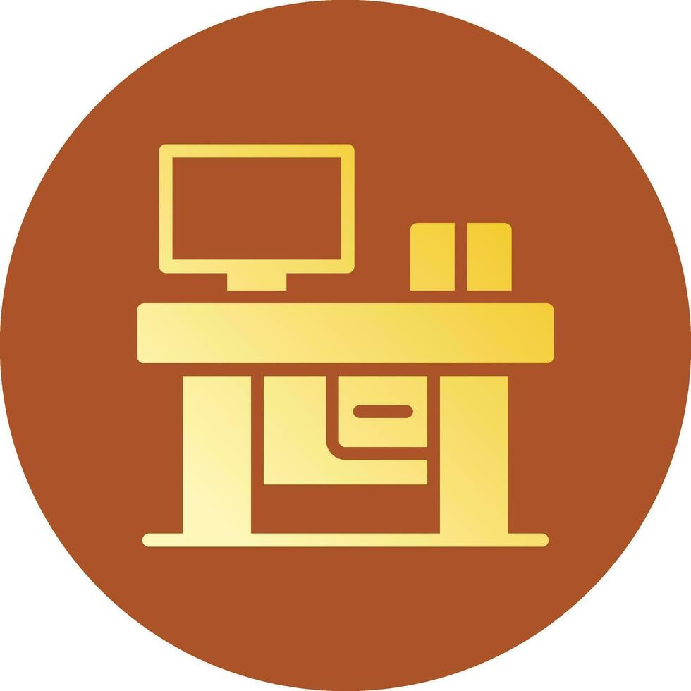 Desk Creative Icon Design vector