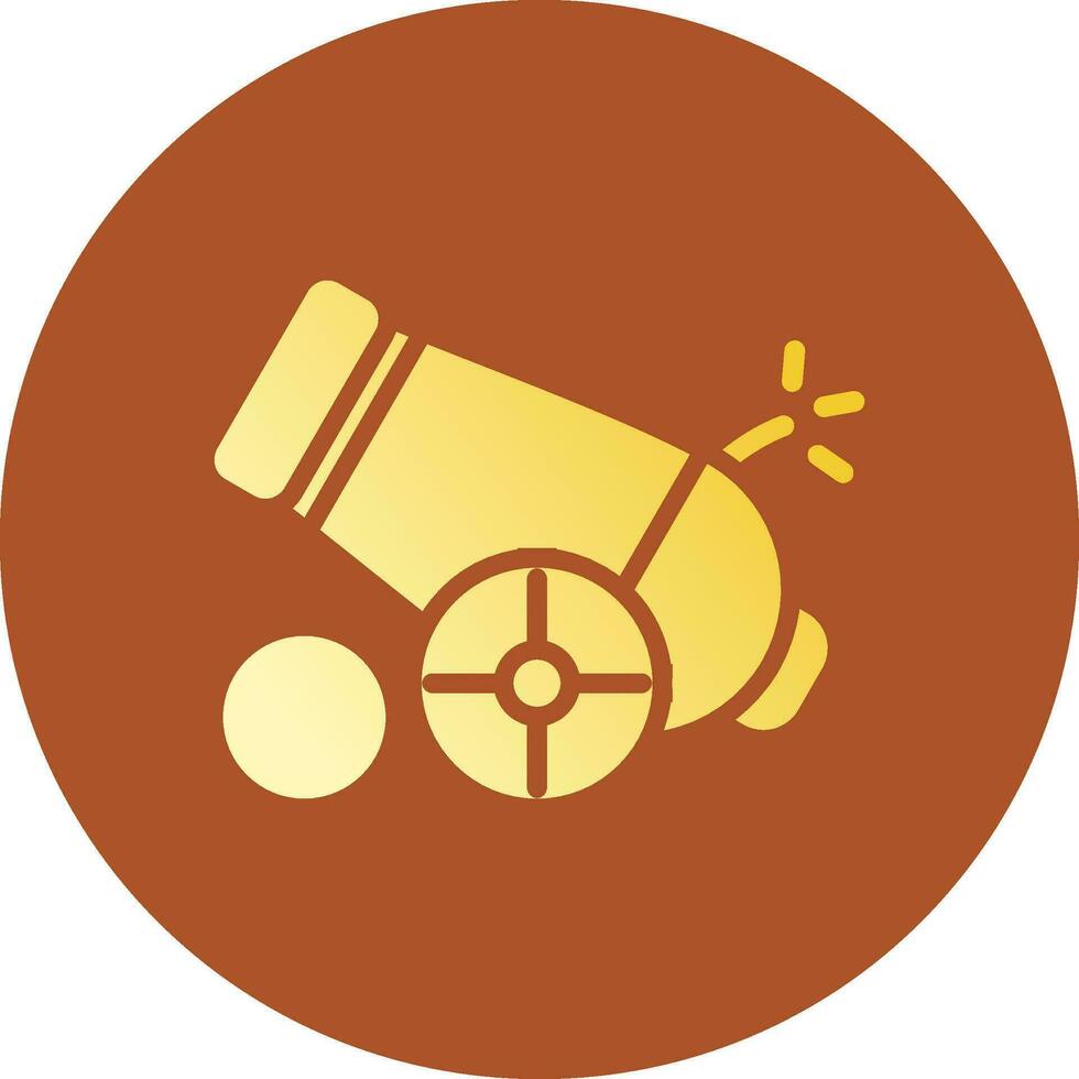 Cannon Creative Icon Design vector