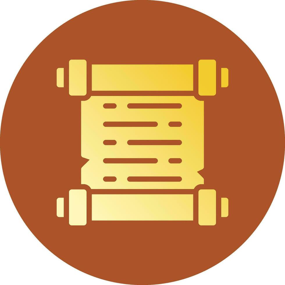 Scroll Creative Icon Design vector